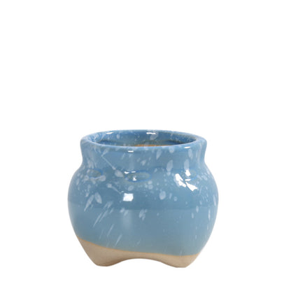 Zeitgenössische Kurvenkeramische Vase Brehn