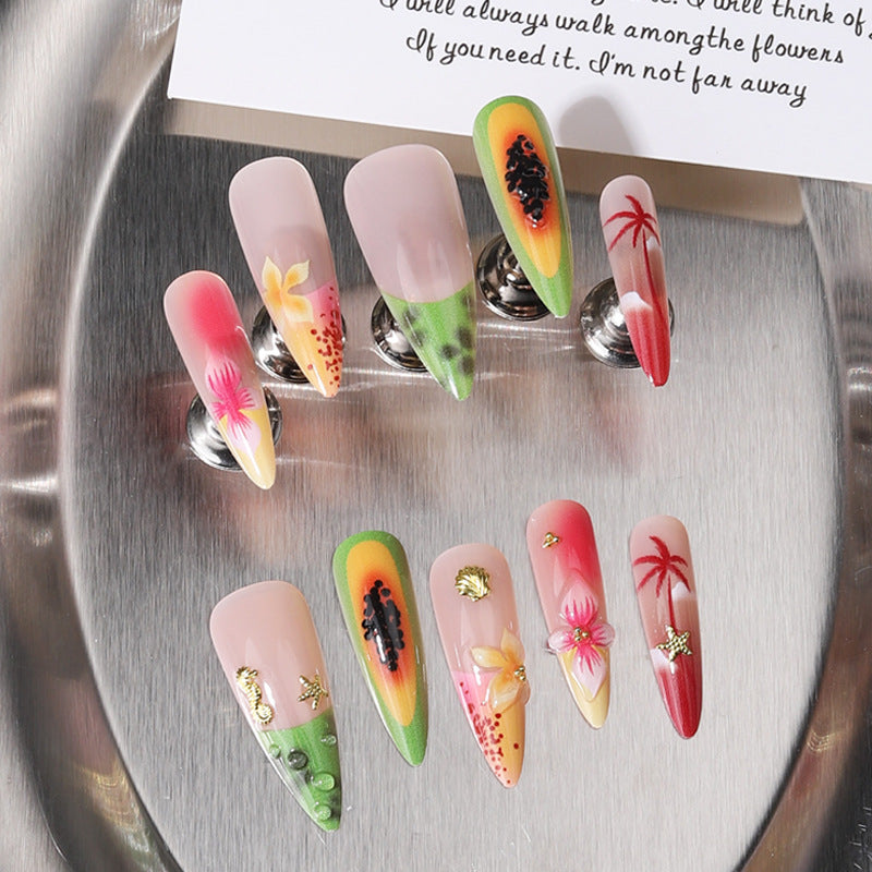 Tropische Nagelkunst Tipps Brehn