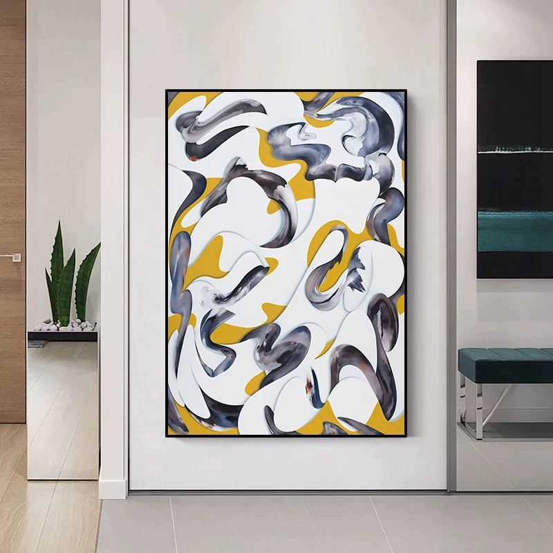 Moderne abstrakte Wandkunst