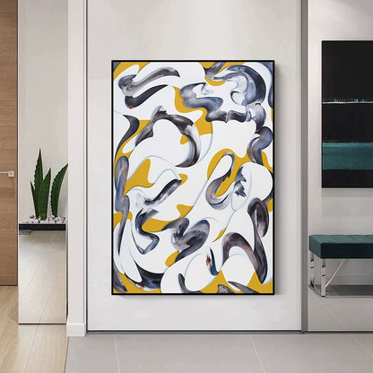 Moderne abstrakte Wandkunst