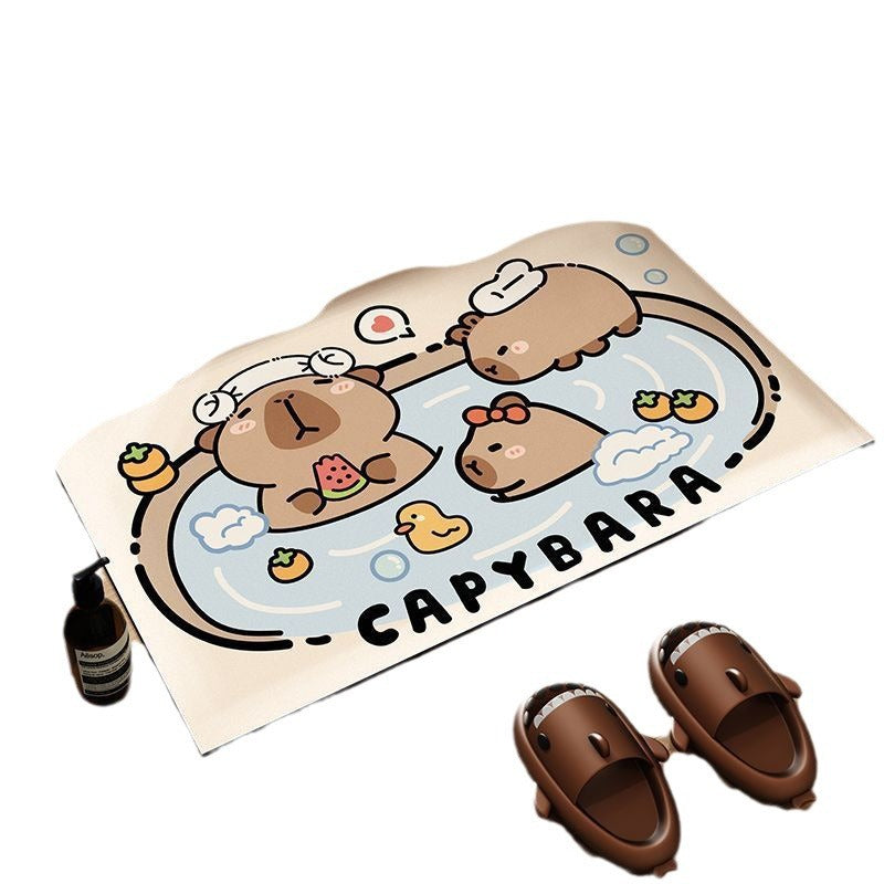 Cartoon-Themen Indoor Badematte Brehn