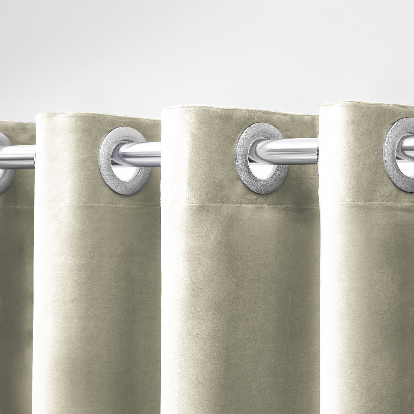 Velours Grommet Oberschal Brehn