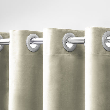 Velours Grommet Oberschal Brehn