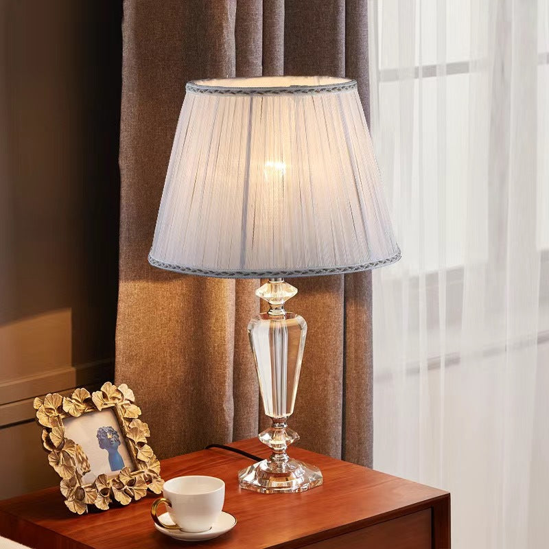 Moderne Kristall Akzent Tischlampe