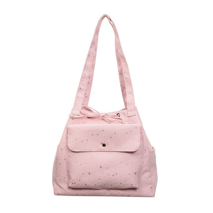 Vielseitige Freizeit-Tote-Tasche mit Sternenmotiv