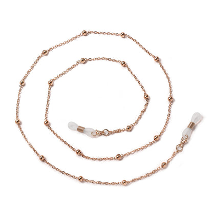 Premium Gold Beaded Brillen Kette Brehn