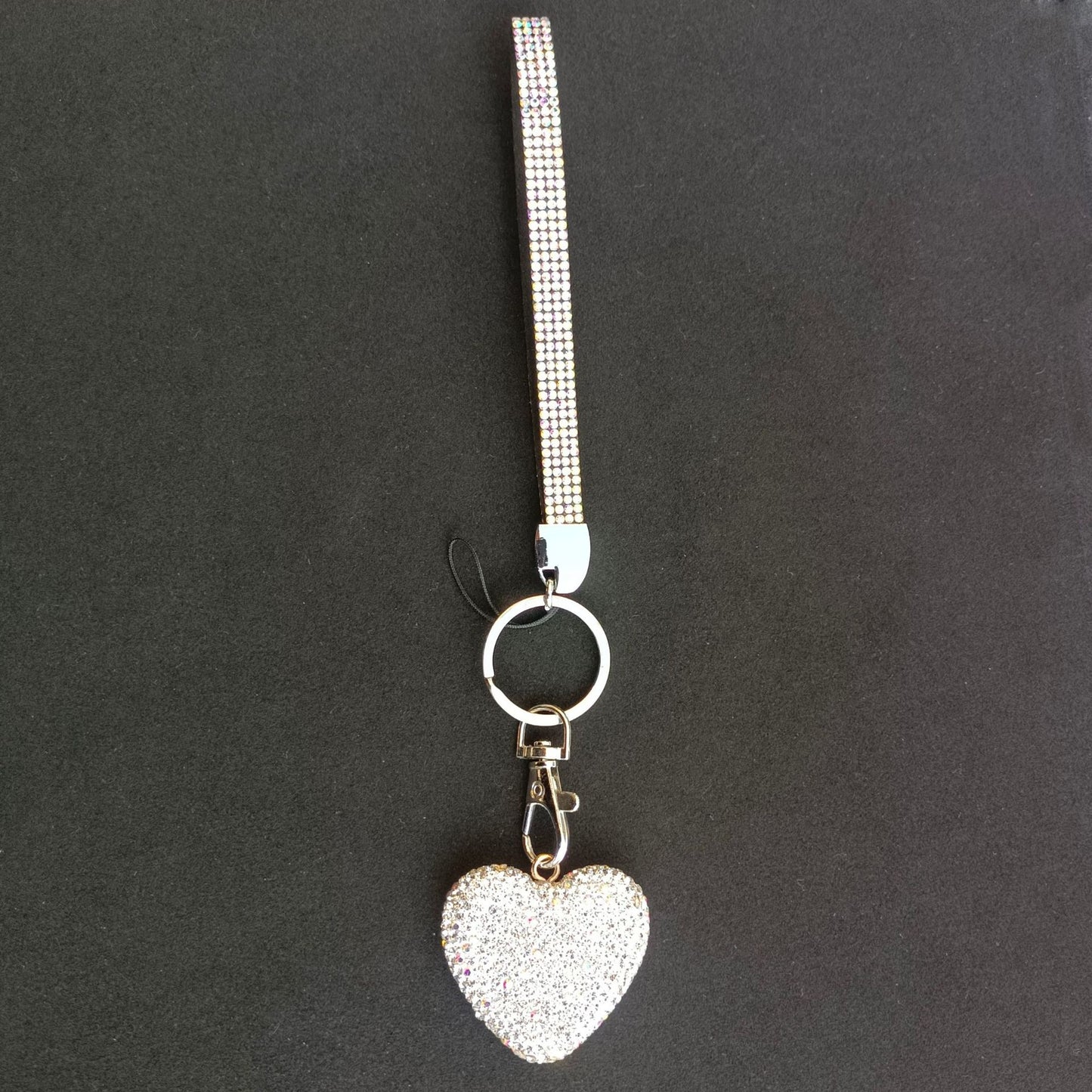 Rhinestone Herz Schlüsselanhänger Brehn