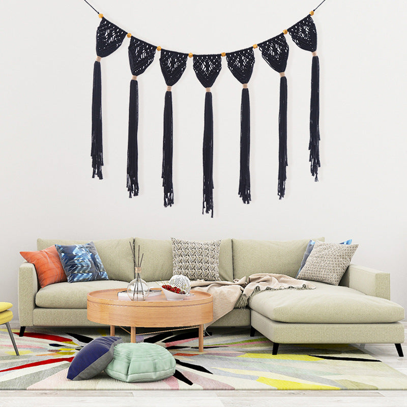 Macramé Wanddeko Girlande