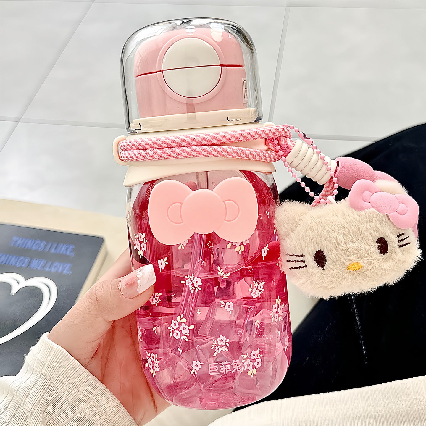 Damen Auslaufsichere Trinkflasche mit Tiermotiven Brehn