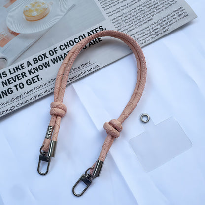 Premium geflochtener Lanyard mit ID-Halter Brehn