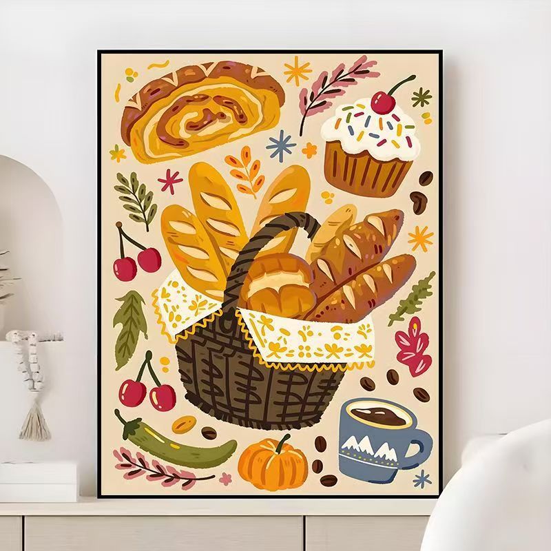 Gourmet kulinarisches Wandkunst Brehn