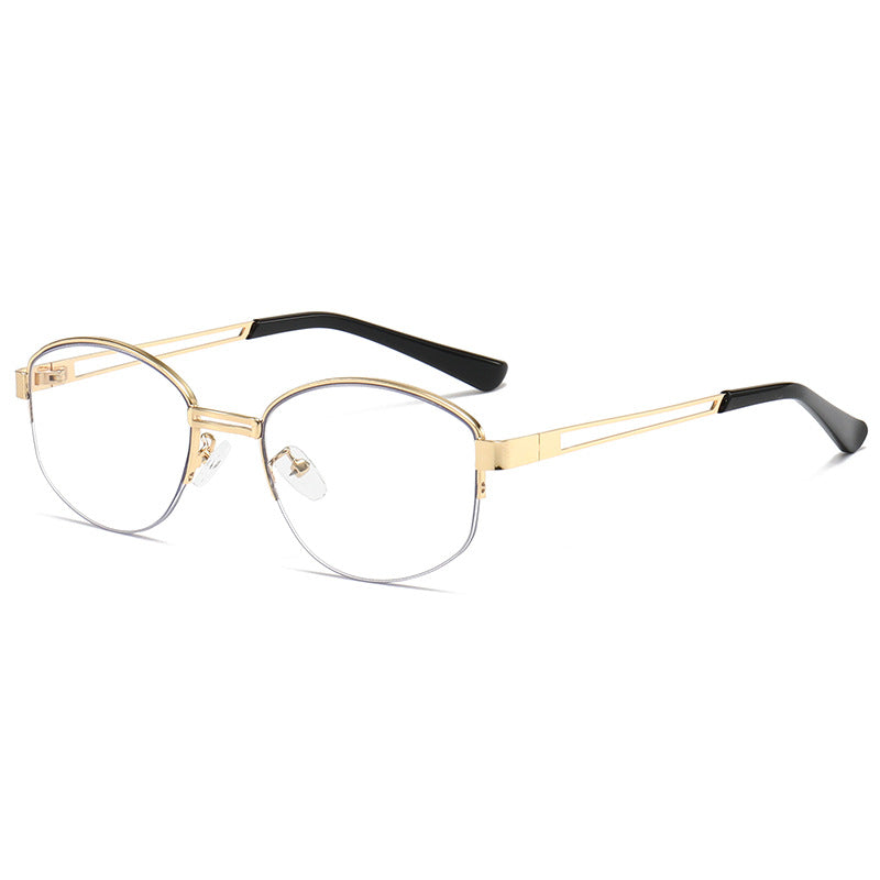 Damen modische Brille mit modernem Metallrahmen Brehn