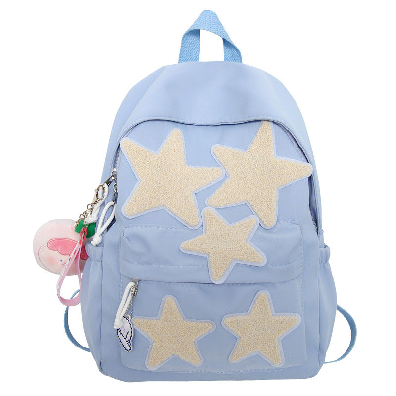Stern-verzierte lässige Rucksack