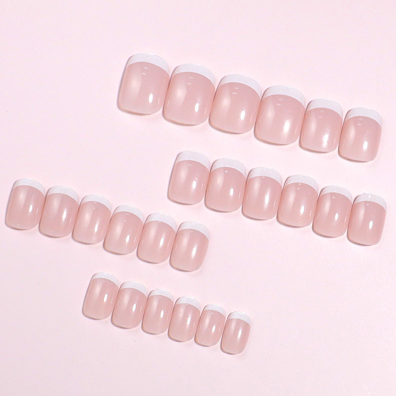 Klassisches Französisches Tip Press-On Nagelset Brehn