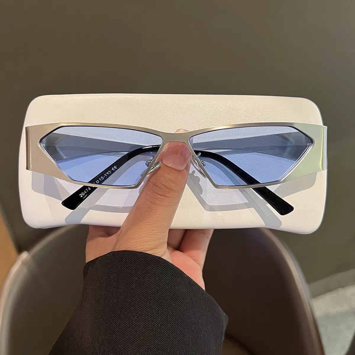 Designer Sonnenbrille mit Kantigem Rahmen Brehn