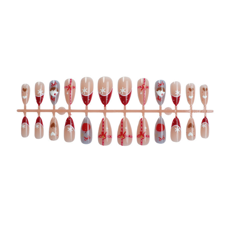 Festliche Themen Press-On Nagelkunst Brehn
