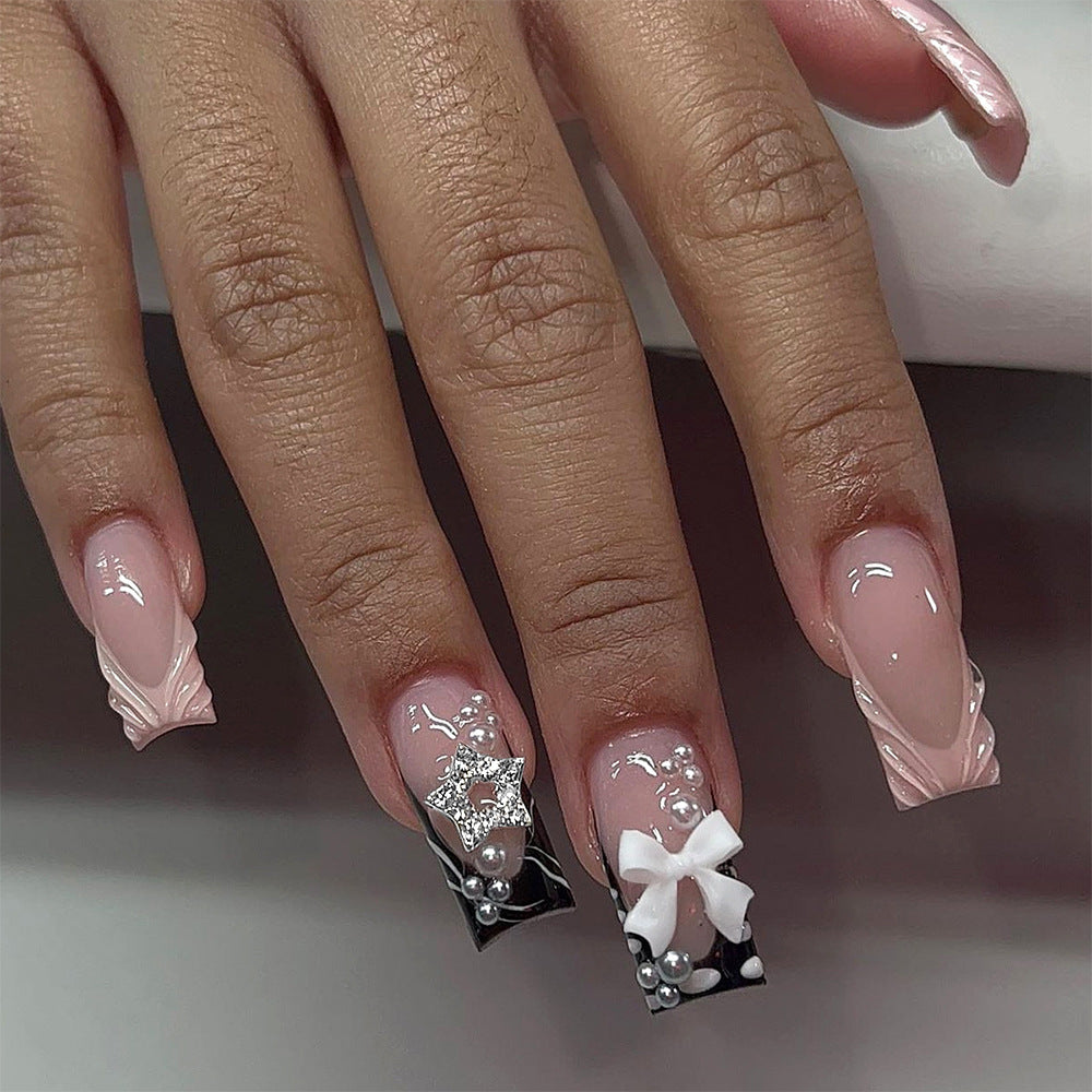Dekorative 3D Nagelkunst Charms Set