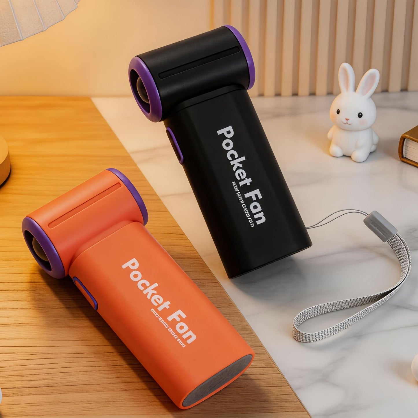 Damen Tragbarer Mini Ventilator mit USB-Ladefunktion und leichtem Design Brehn