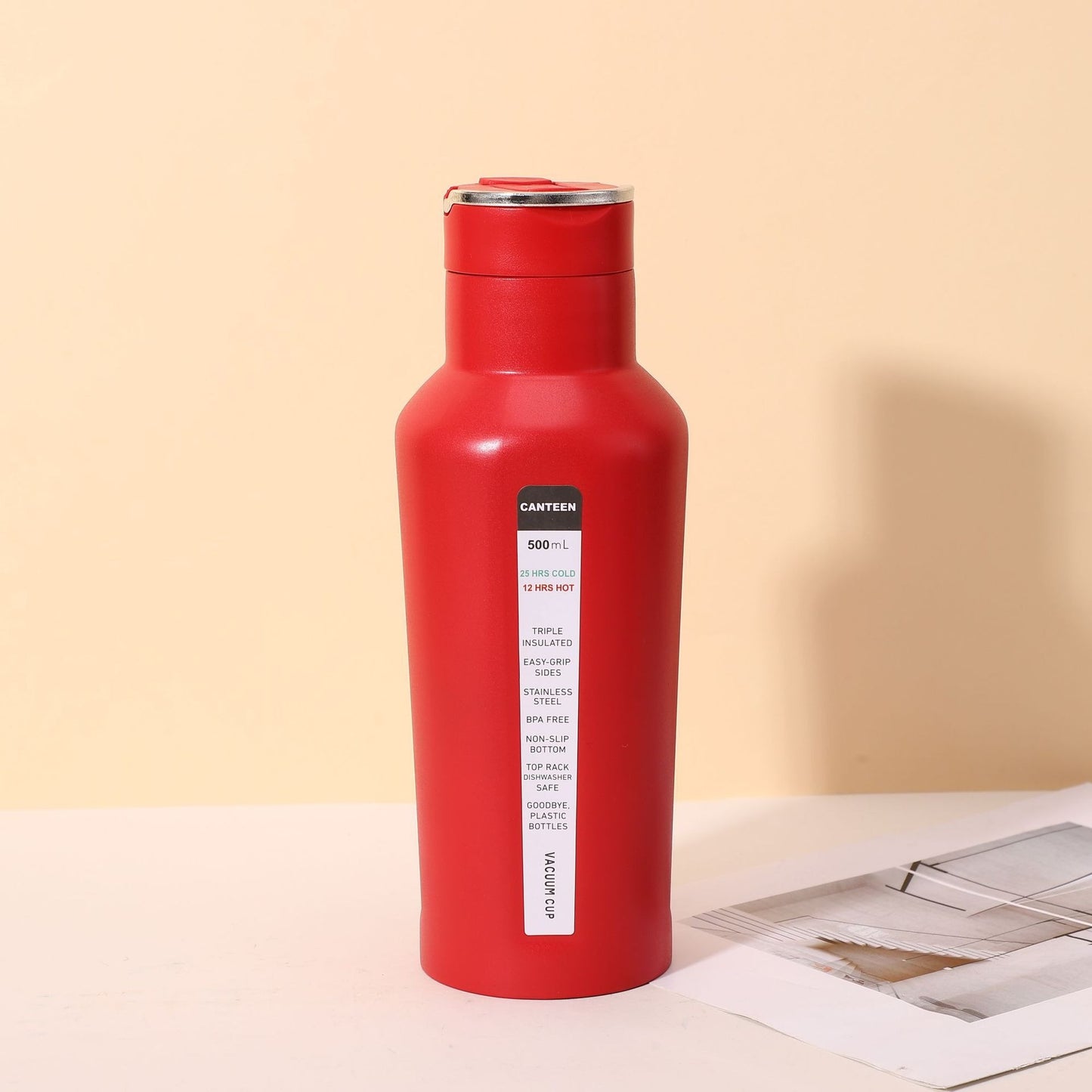 Damen Edelstahl Trinkflasche Brehn