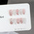 Elegantes Press-On-Nail-Art-Set mit kunstvollen Verzierungen Brehn