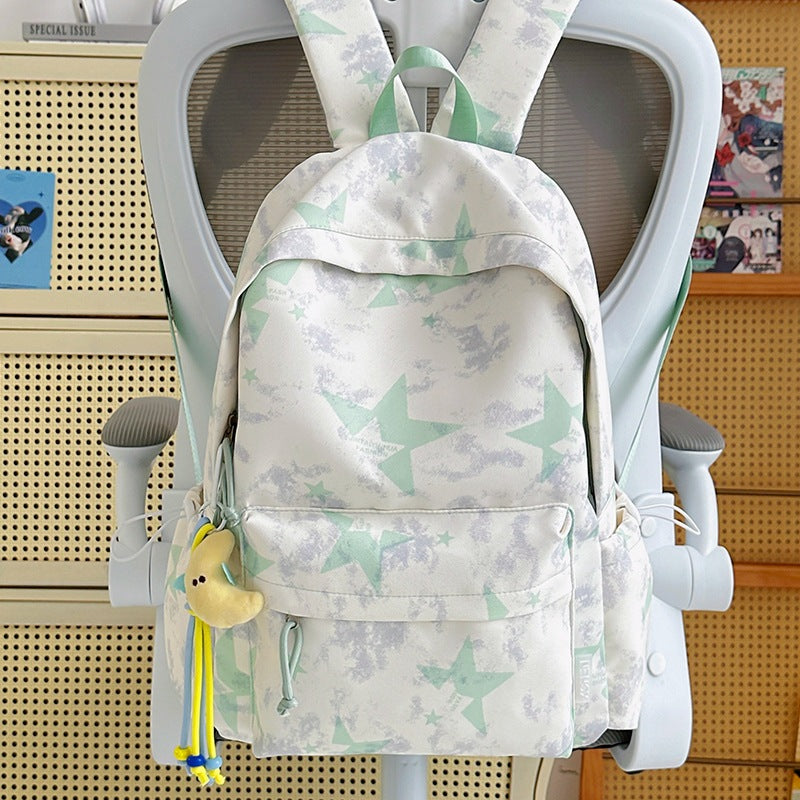 Trendiger Sternenbedruckter Rucksack Brehn