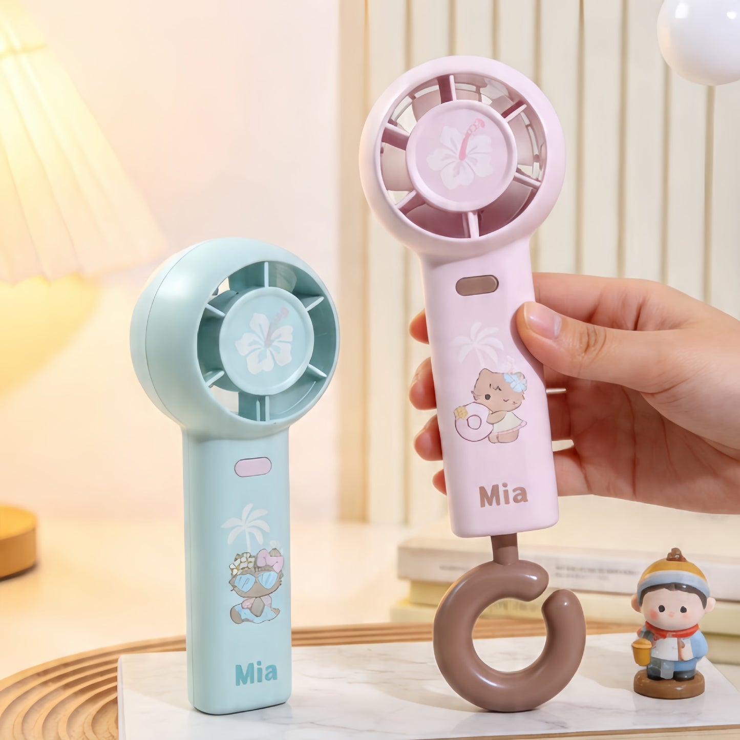Damen Tragbarer Mini-Handventilator mit kinderfreundlichem Design Brehn