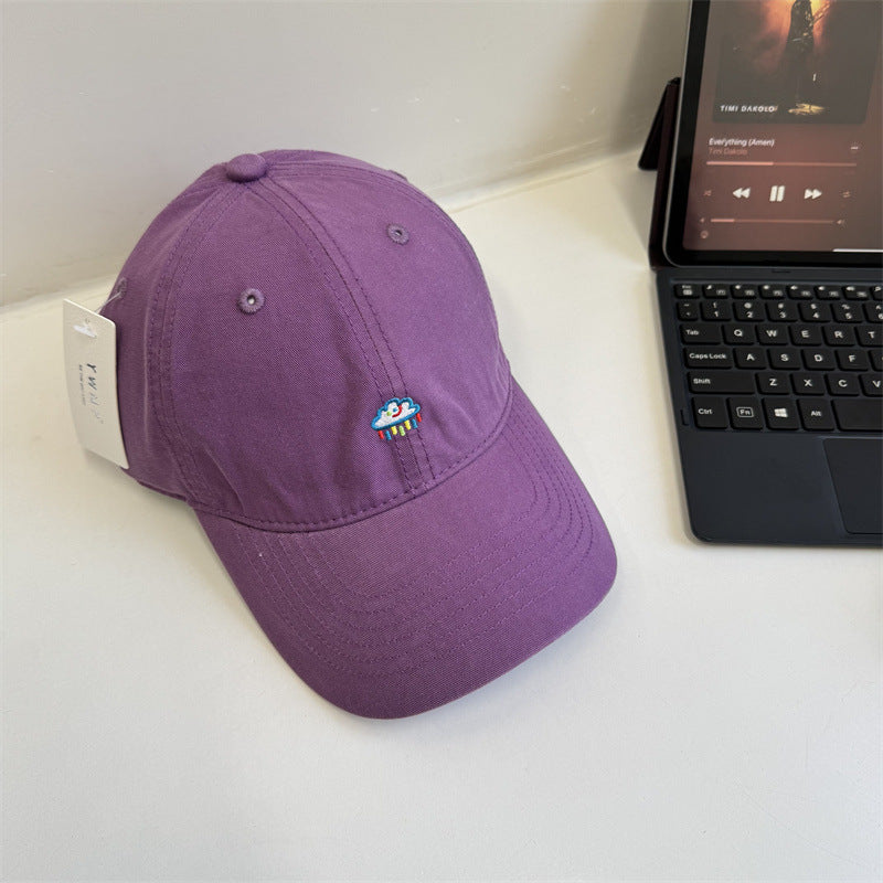 Frauen Bestickte Baumwolle Dad Hat Brehn