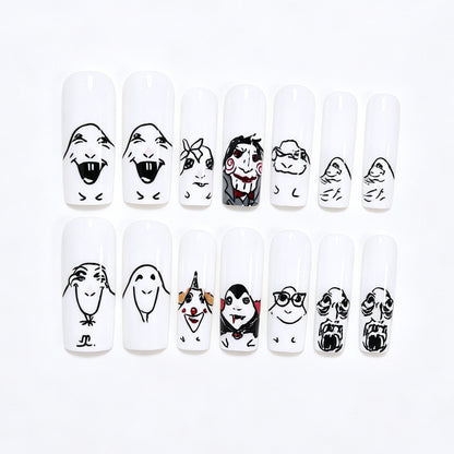 Themen Charakter Nagelkunst Aufkleber Brehn