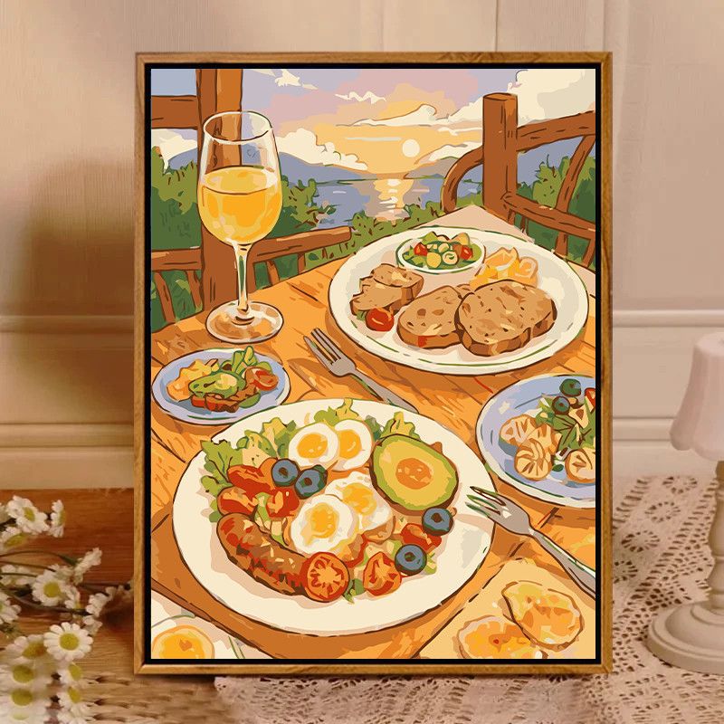 Gourmet Kulinarische Wandkunst Druck Brehn