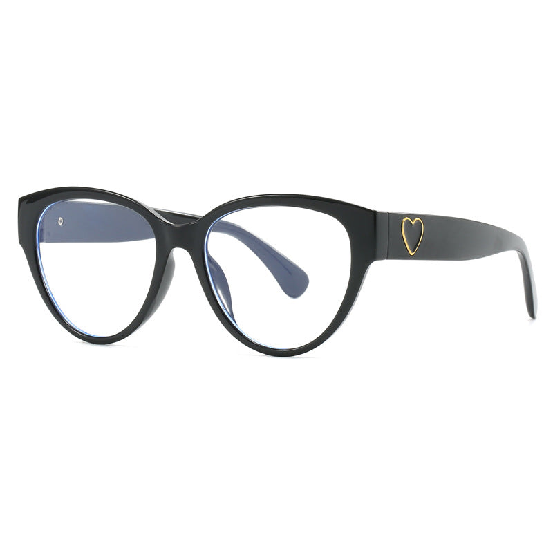 Damen Cat-Eye Sonnenbrille mit luxuriösem Leopardenmuster und charmanten Details Brehn