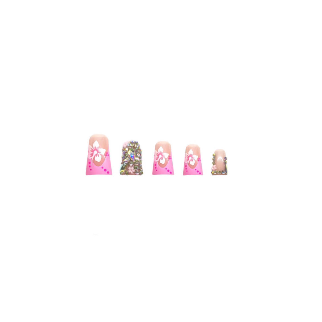 Premium Floral Nail Art Set Brehn