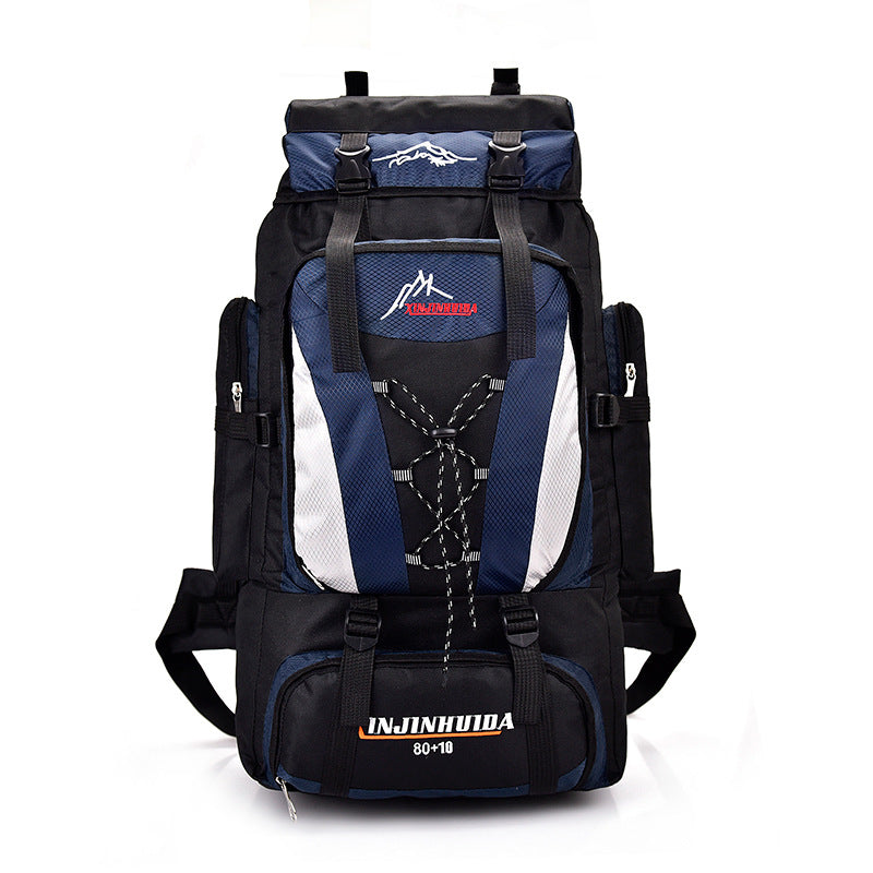 Unisex nan großer Trekkingrucksack mit Volumen-Erweiterung und ergonomischem Tragesystem Brehn