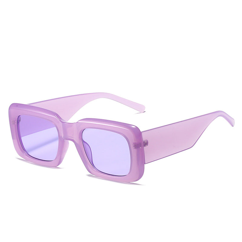 Damen quadratische Modetrends Sonnenbrille Brehn