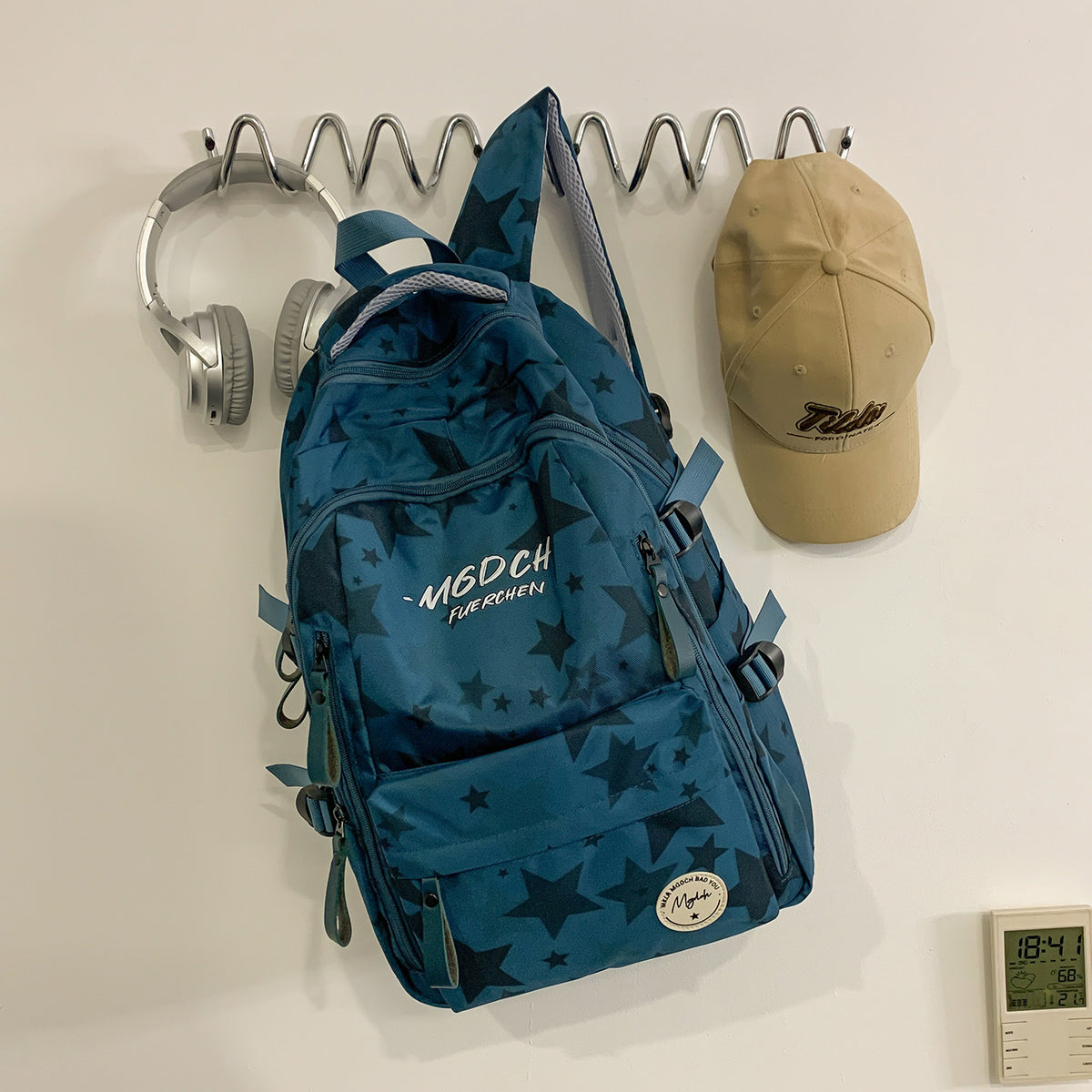 Stylische Rucksack mit Sternenmuster Brehn 1791205930