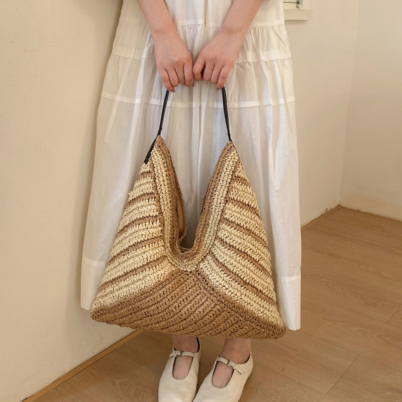 Kroko-Muster Strandtasche Brehn