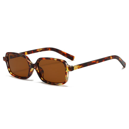 Stylische Übergroße Quadratische -Sonnenbrille