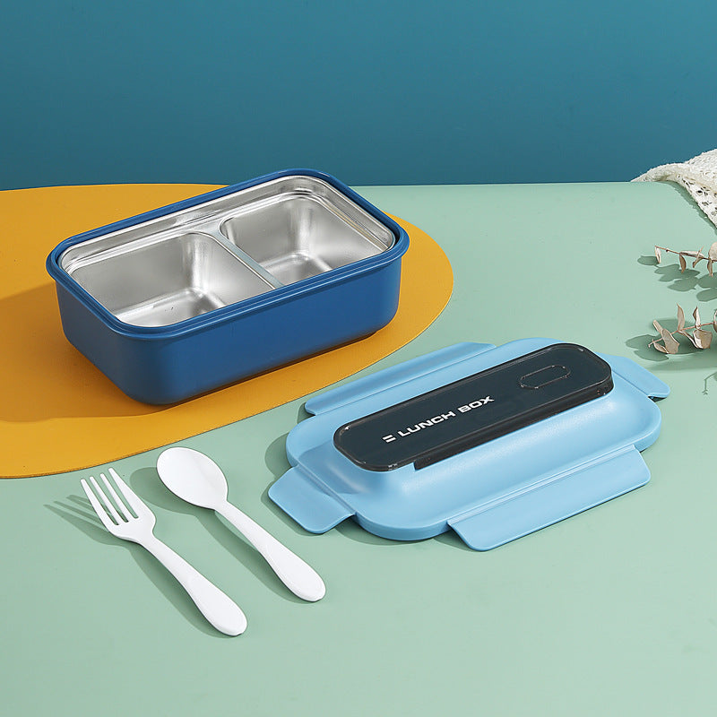 Vielseitige Auslaufsichere Bento Lunchbox mit Eingebautem Besteckset