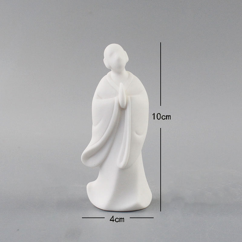 Dekorative Porzellanfigur Brehn