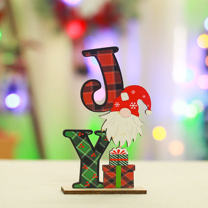 Festliche Holzdekoration mit Weihnachtsmotiv Brehn