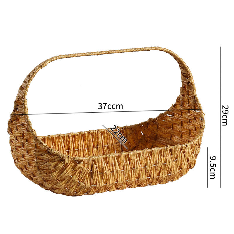 Unisex Handgewebter Einkaufskorb mit ergonomischem Design Brehn