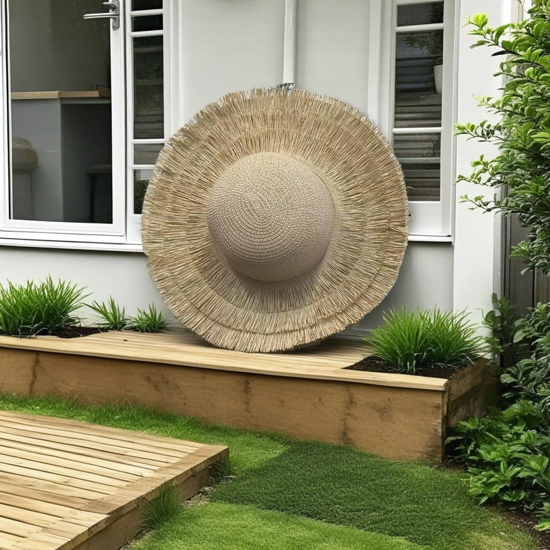 Strandkorb mit Klassischem Sonnenschutz Brehn