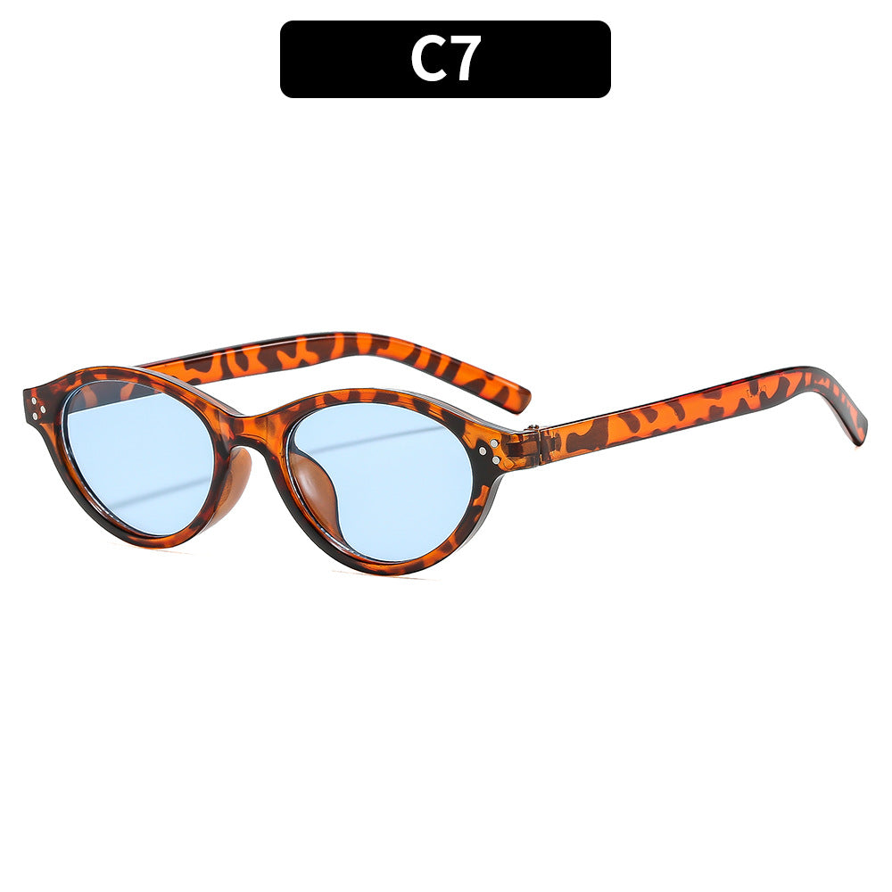 Retro Katzenaugen Sonnenbrille Modischer Stil