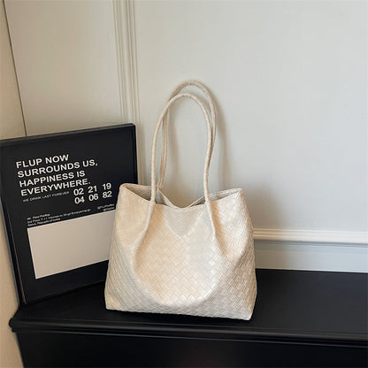 Woven Leather Tote Bag  1790300349