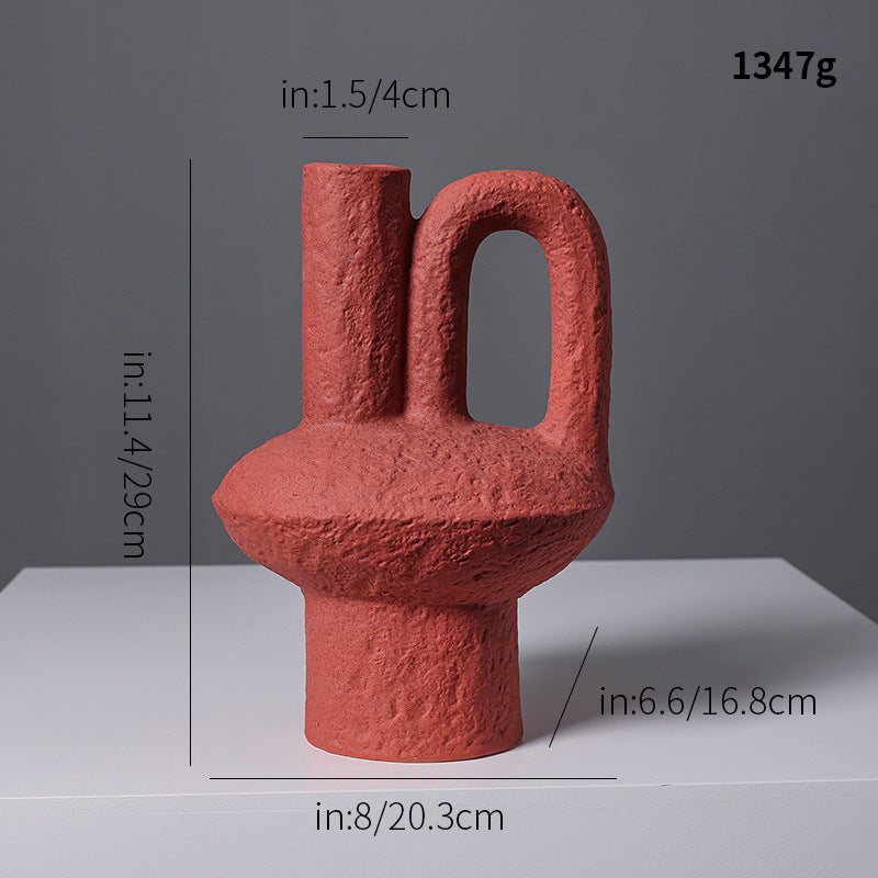 Künstlerische Tonvase Brehn