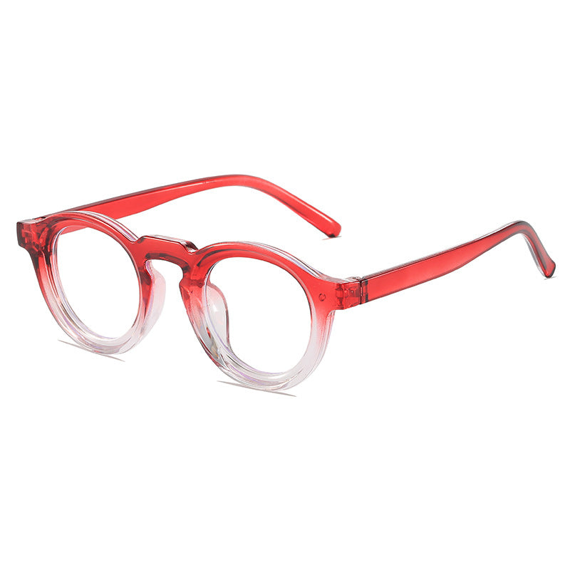 Retro-inspirierte klare Rahmenbrille Brehn