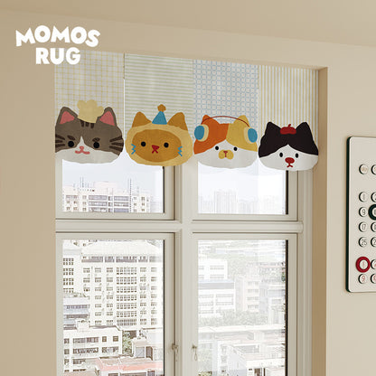 Cute Cartoon Cat Chef Cotton Kitchen Tea Towel