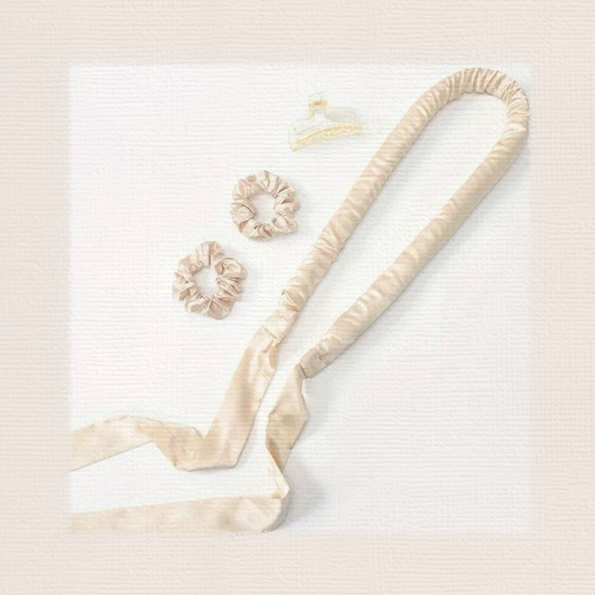 Luxuriöses Satin-Haarzubehörset