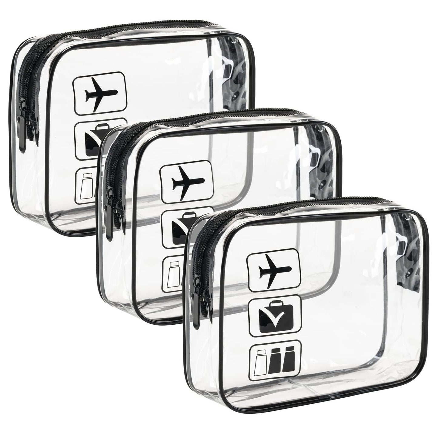 Unisex durchsichtige Reiseorganizer-Taschen Set Brehn