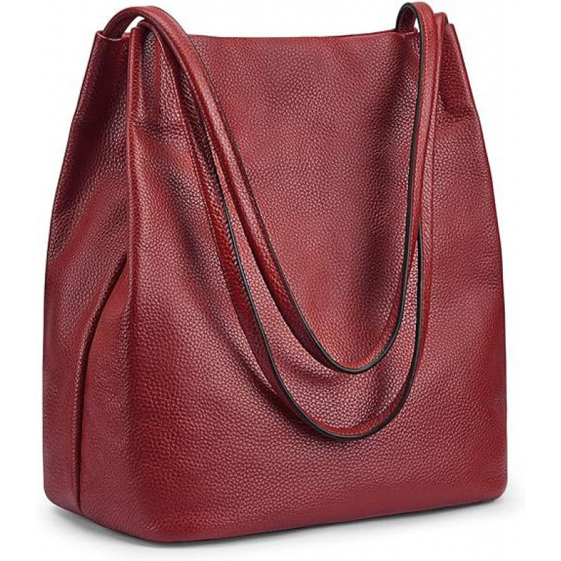 Stilvolle Leder-Hobo-Handtasche Brehn