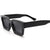Damen Designer-Sonnenbrille mit auffälligem Rahmen und polarisierten Gläsern Brehn